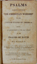 Load image into Gallery viewer, Psalms carefully suited to The Christian Worship in the United States of America