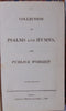 A Collection of Psalms and Hymns, for Publick Worship 1813 Boston imprint