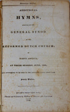 Load image into Gallery viewer, Hymns, Reformed Dutch Church in North America, 1835