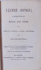 Vestry Songs: A Collection of Hymns and Tunes 1854