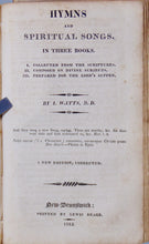 Load image into Gallery viewer, Watts &amp; Barlow. Psalms and Hymns for Worship in the United States (1812)