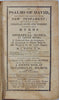 1811 Watts. Psalms of David & Hymns, Dedham, MA with hymns by Henry Mann