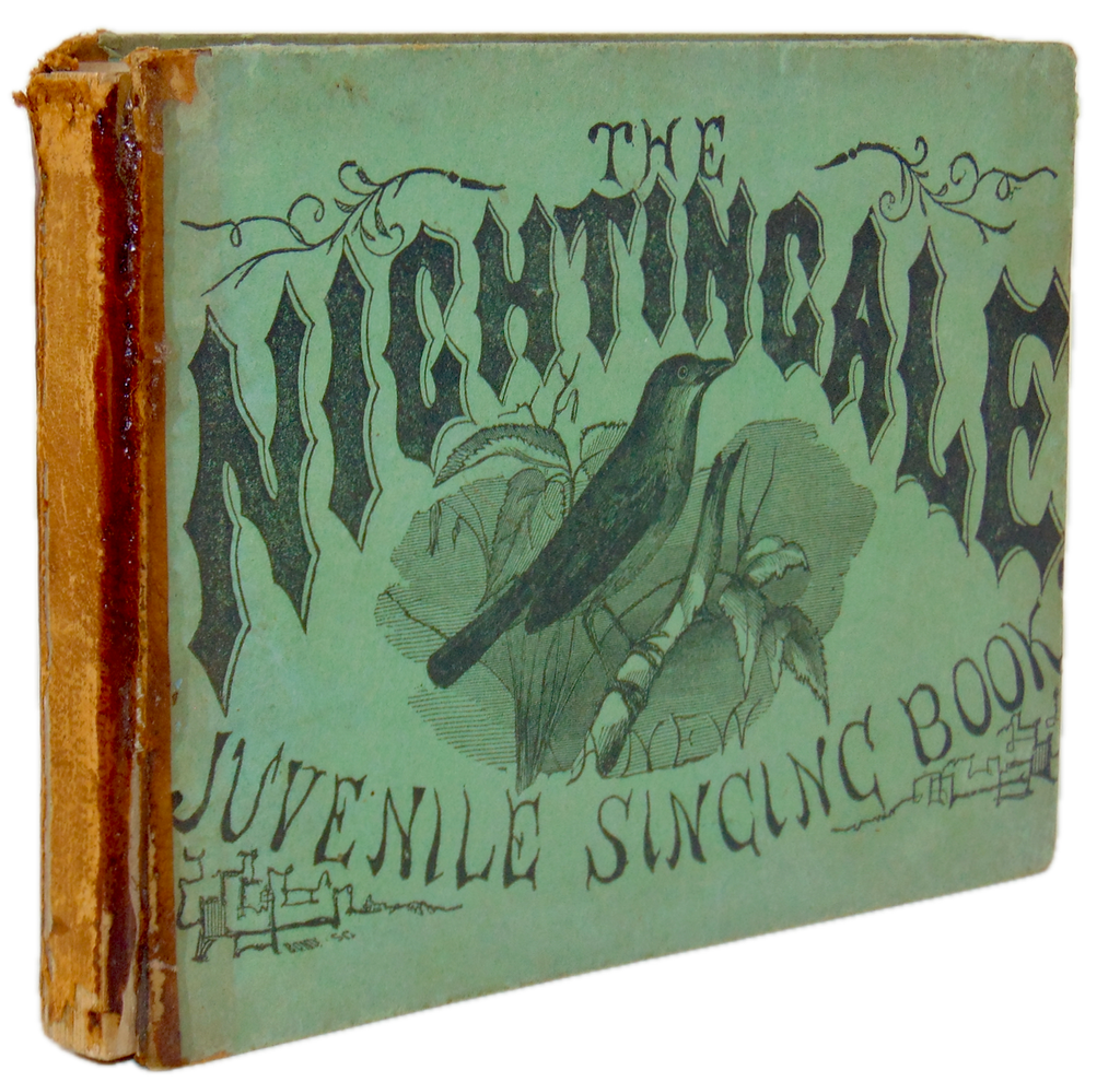 1860 The Nightingale, Songs & Hymns, early printing of "Dixie Land"