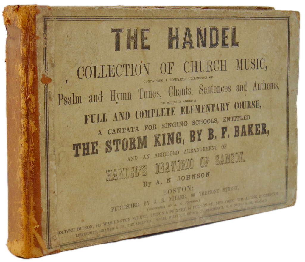 The Handel Collection of Church Music complete collection of Psalm & Hymn Tunes