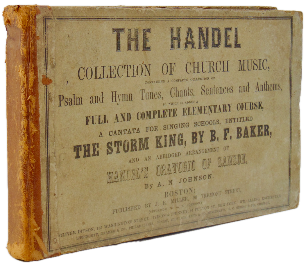The Handel Collection of Church Music complete collection of Psalm & Hymn Tunes