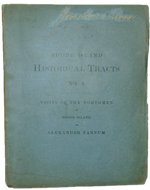 Visits of the Northmen to Rhode Island 1877 Historical Tract No. 2