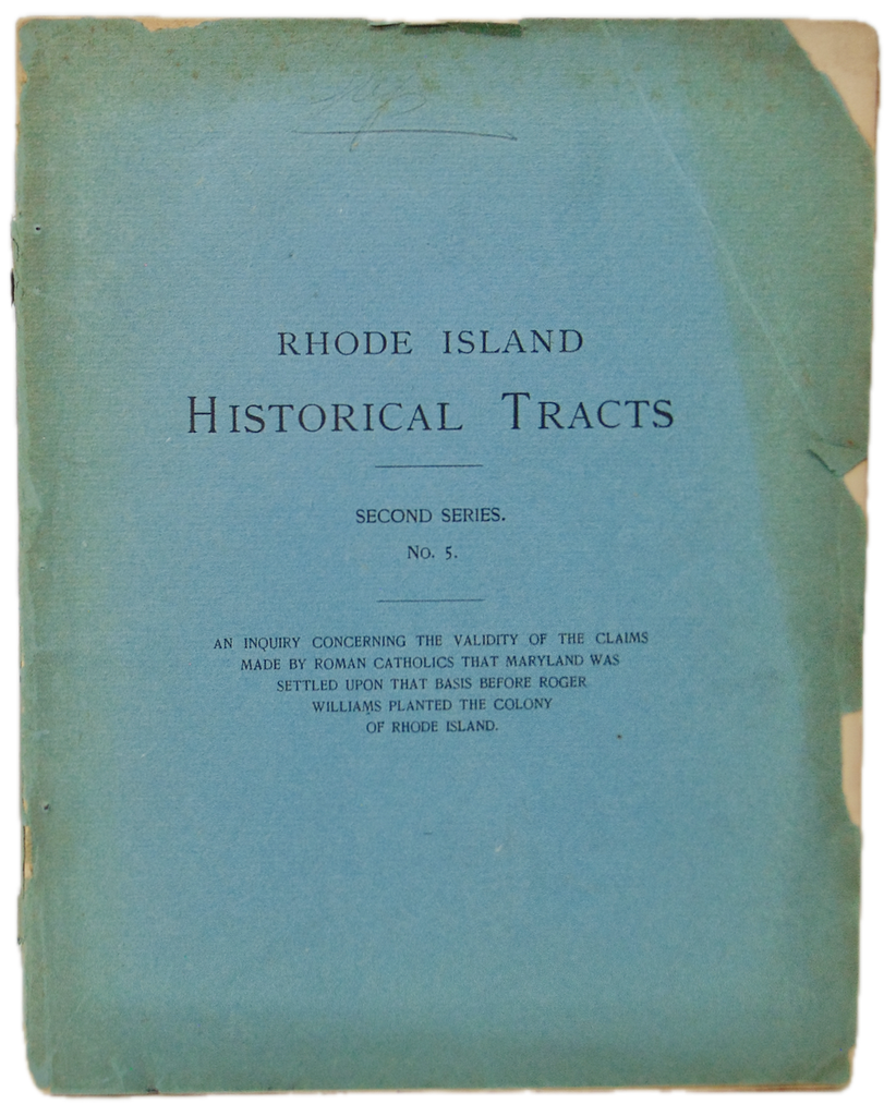 Soul Liberty : Rhode Island's Gift to the Nation (1897)
