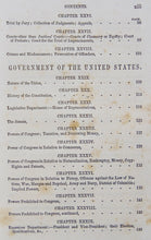 Load image into Gallery viewer, The American Citizen&#39;s Manual of Government and Law (1859)