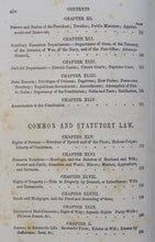 Load image into Gallery viewer, The American Citizen&#39;s Manual of Government and Law (1859)