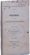 1812 Lyman Beecher, A Reformation of Morals, Sins of America