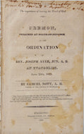 1825 The Importance of Hearing the Word of God Preached, Samuel Nott