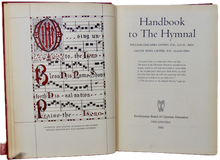Load image into Gallery viewer, 1935 Handbook to The Presbyterian Hymnal, over 500 hymns introduced