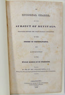 An Episcopal Charge on the Subject of Revivals, Bishop White, 1832