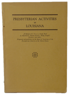 Presbyterian Activities in Louisiana 1927