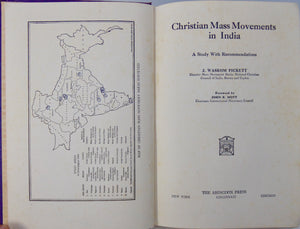 Christian Mass Movements in India : A Study with Recommendations [SIGNED]