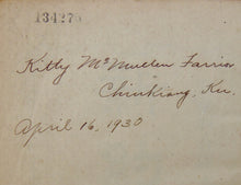 Load image into Gallery viewer, [CHINA] 1928 Mandarin New Testament owned by Missionary Kitty Farrior