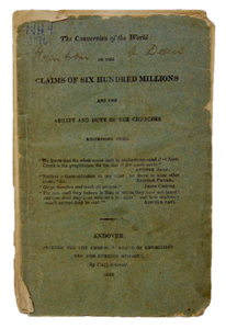The Claims of Six Hundred Millions 1818 Missionary Sermon