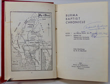 Load image into Gallery viewer, Burma Baptist Chronicle, History of Missionary Work