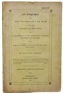 Inquiry into the Accordancy of War with the Principles of Christianity (1835)