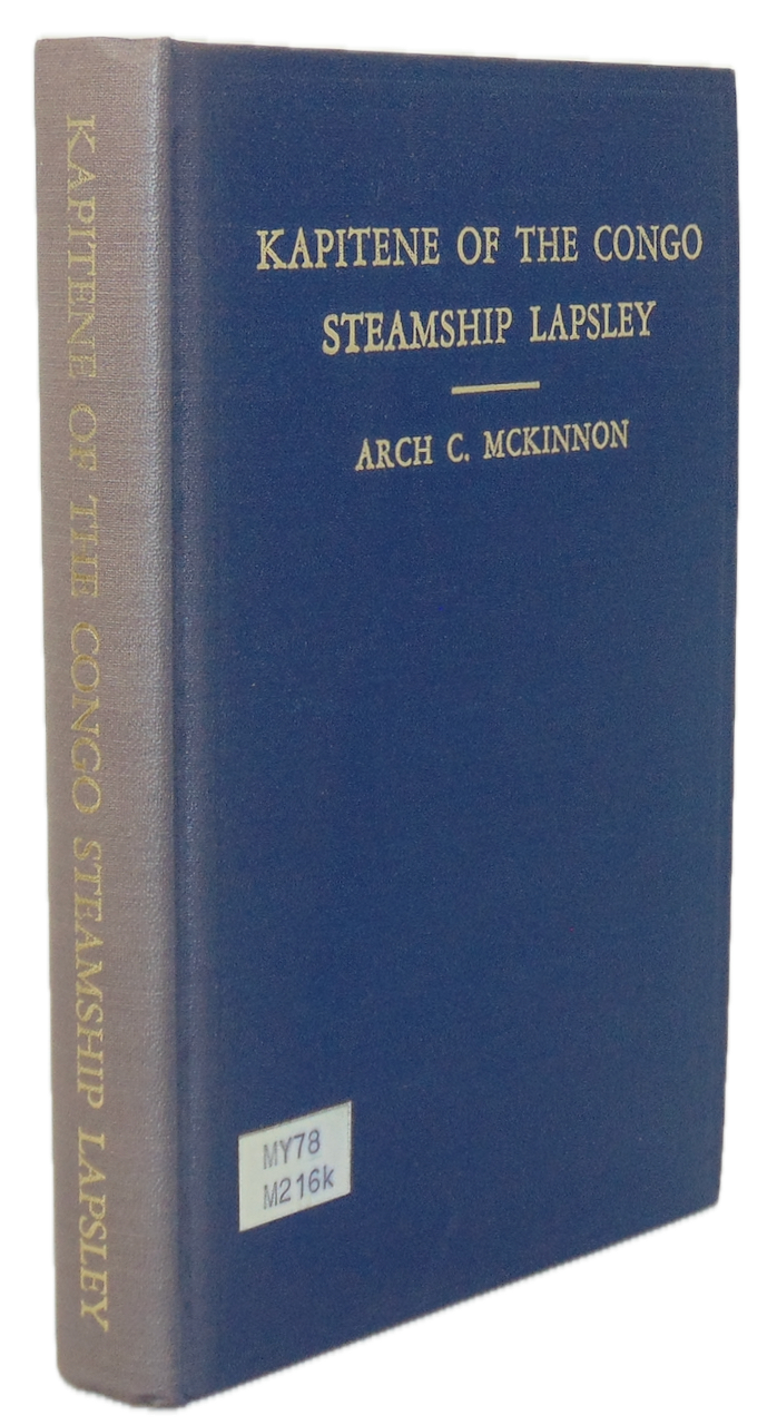 Congo Presbyterian Missionary Account, Steamship Captain