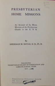 Presbyterian Home Missions 1902 Alaska, Mormons, Appalachia