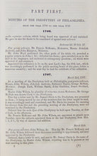 Load image into Gallery viewer, Records of the Presbyterian Church in the United States of America, 1708-1788