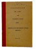 By-Laws,  Standing Rules of the American Presbyterian Congo Mission Adopted 1957