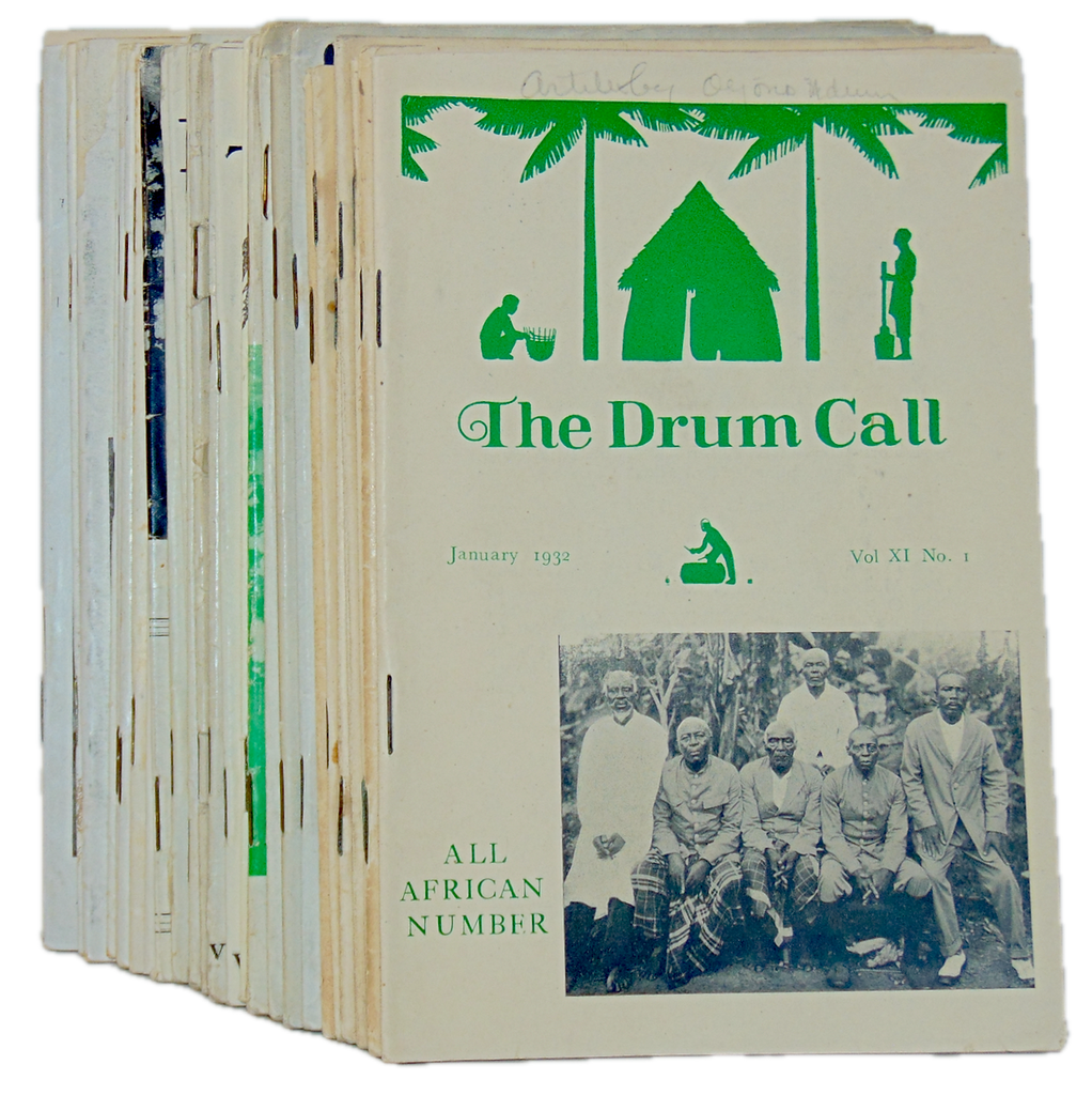 36 issues The Drum Call, 1932-1957, Cameroun Presbyterian Mission, West Africa.