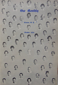 [Thornwell Orphanage] 77 issues of Our Monthly, Orphanage News, Clinton SC