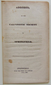 Unitarian Church Pleads with Calvinists to Stop Evangelizing their Members 1831
