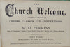 The Church Welcome, A Collection of New Music (1873)