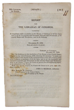 Load image into Gallery viewer, 1839 Catalogue of Laws for each State &amp; Territory, Librarian of Congress