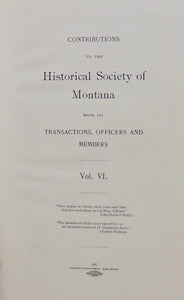 Presbyterian Church History in Montana (1907)
