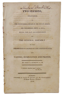 1808 Sermons Bible Prophesy, Napoleon and the Pope, Man of Sin will Fall AD 2000