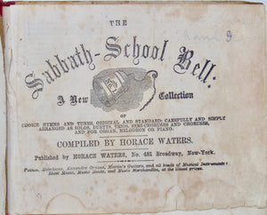 The Sabbath-School Bell : No. 1. A New Collection of Choice Hymns and Tunes