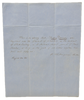 1851 Baptismal Certificate for Maria Brown, St. Andrews Church, New Berlin, NY