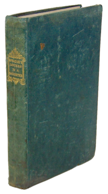 W. B. Sprague. Letters on Practical Subjects, to a Daughter (1834)