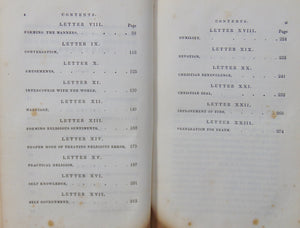 W. B. Sprague. Letters on Practical Subjects, to a Daughter (1834)