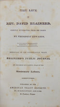 Load image into Gallery viewer, The Life of Rev. David Brainerd (1718-1747), Missionary to the Indians