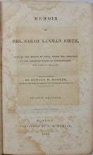 Load image into Gallery viewer, Memoir of Mrs. Sarah Lanman Smith, American Missionary to Syria (1844)