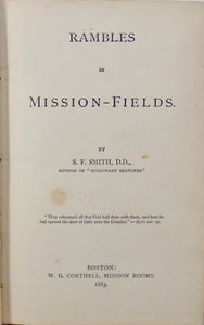 Baptist minister visits Missionary Stations around the World (1883)