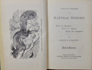 Cecil's Books of Natural History, Illustrated Beasts, Birds, Insects