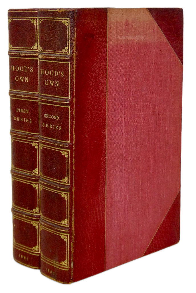 Thomas Hood.  Hood's Own ( 2 vol set) Comic Wit and Humour (1861)