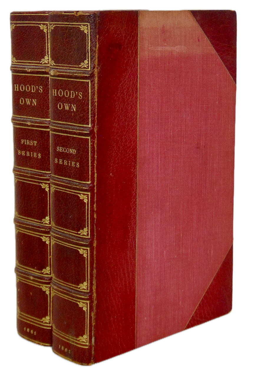 Thomas Hood.  Hood's Own ( 2 vol set) Comic Wit and Humour (1861)