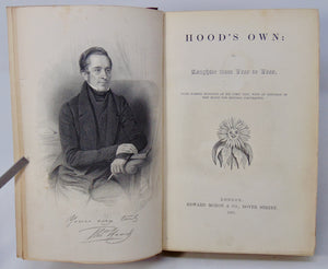 Thomas Hood.  Hood's Own ( 2 vol set) Comic Wit and Humour (1861)