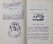 Load image into Gallery viewer, Thomas Hood.  Hood&#39;s Own ( 2 vol set) Comic Wit and Humour (1861)