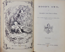 Load image into Gallery viewer, Thomas Hood.  Hood&#39;s Own ( 2 vol set) Comic Wit and Humour (1861)