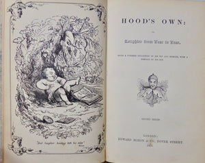 Thomas Hood.  Hood's Own ( 2 vol set) Comic Wit and Humour (1861)