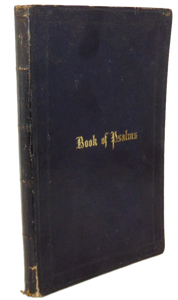 [LARGE PRINT] The Book of Psalms 1857 LEATHER KJV