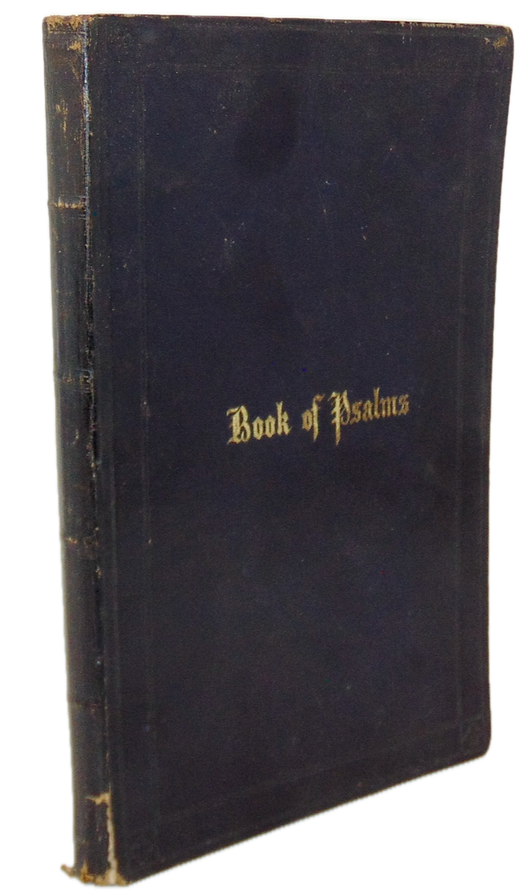 [LARGE PRINT] The Book of Psalms 1857 LEATHER KJV